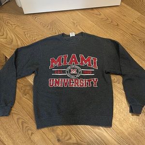 Jerzees Miami University Crewneck